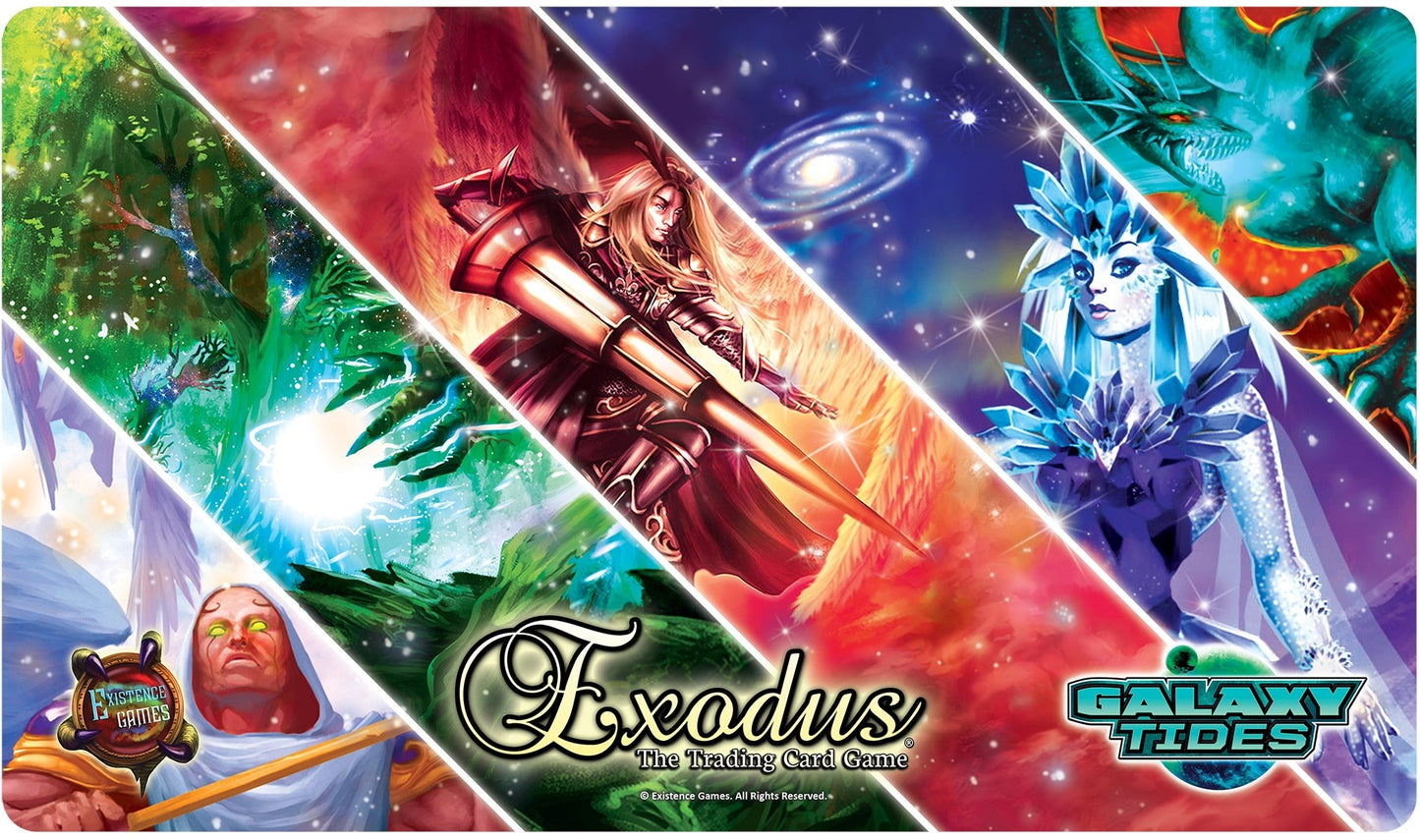 Galaxy Tides Uncommon Playmat for Exodus TCG - Playmats Sealed