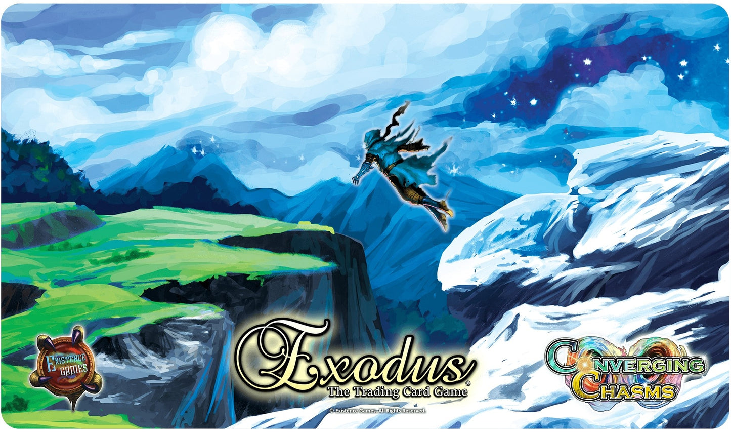 Converging Chasms Drifter Playmat for Exodus TCG - Playmats Sealed