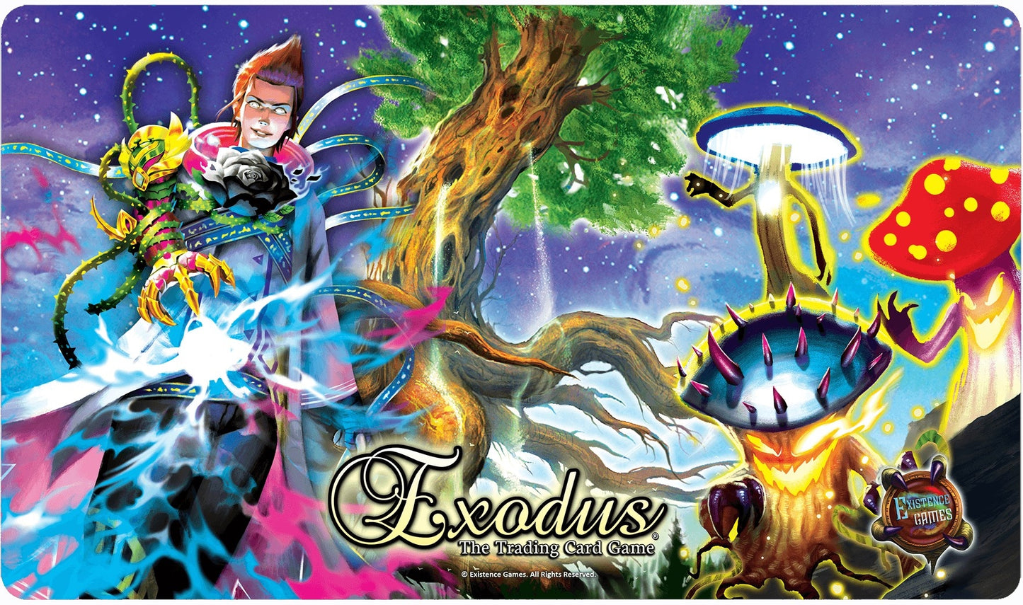 Oliver Treefolk Playmat for Exodus TCG (Stitched Edge) - Playmats Sealed