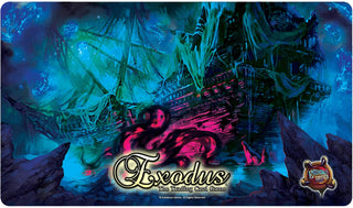 Harrowing Haunt Playmat for Exodus TCG (Stitched Edge) - Playmats Sealed