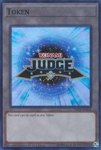 Official Judge Token: TKN4-EN032 (4032) (JPRC) - YuGiOh Single