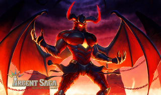 Argent Saga TCG Rubber Playmat - Dragonholt the Bold - Playmats Sealed