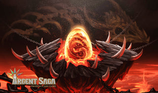 Argent Saga TCG Rubber Playmat - Spawn of Bahamute - Playmats Sealed