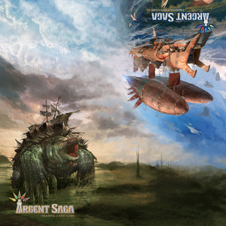 Argent Saga TCG Cloth 2-Player Playmat - Earth and Air - Playmats Sealed