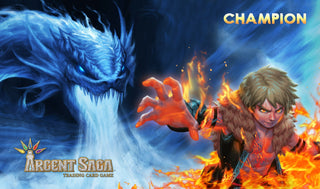Argent Saga TCG Rubber Event Playmat - Eternal Rivals Champion (Re-Release Event) - Playmats Sealed