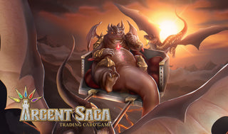 Argent Saga TCG Rubber Event Playmat - Juvenile Dragon (Daily Exclusive: Gen Con 2019) - Playmats Sealed