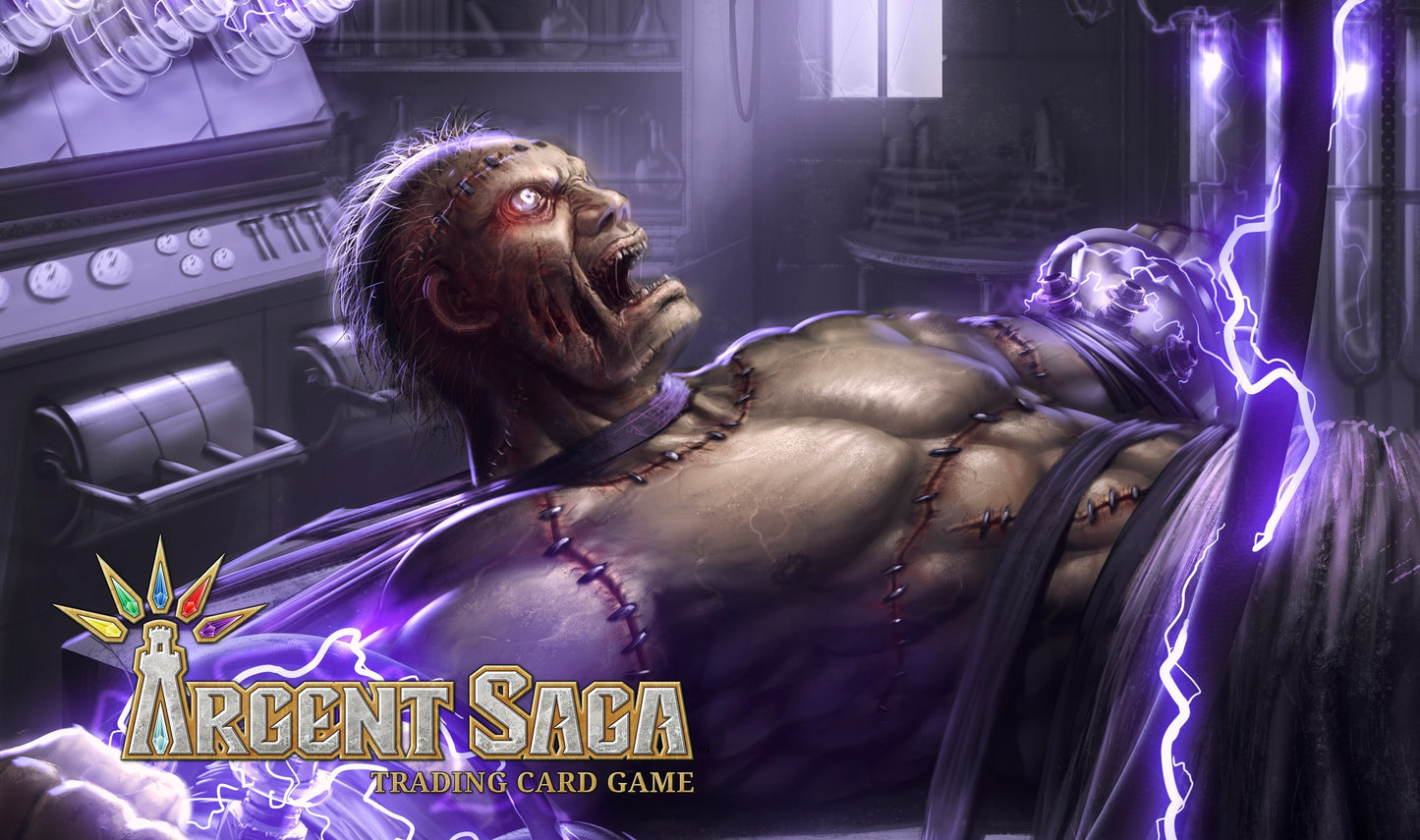 Argent Saga TCG Rubber Event Playmat - Experimental (Daily Exclusive: Gen Con 2019) - Playmats Sealed
