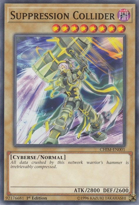 Suppression Collider (1) (CHIM) - YuGiOh Single