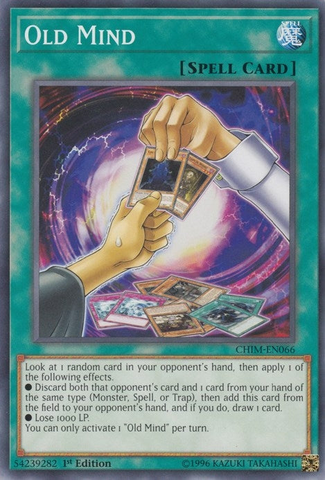 Old Mind (66) (CHIM) - YuGiOh Single