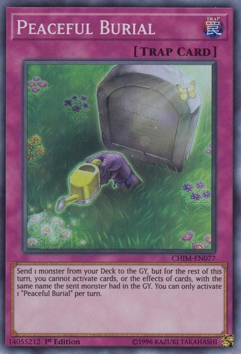 Peaceful Burial (77) (CHIM) - YuGiOh Single