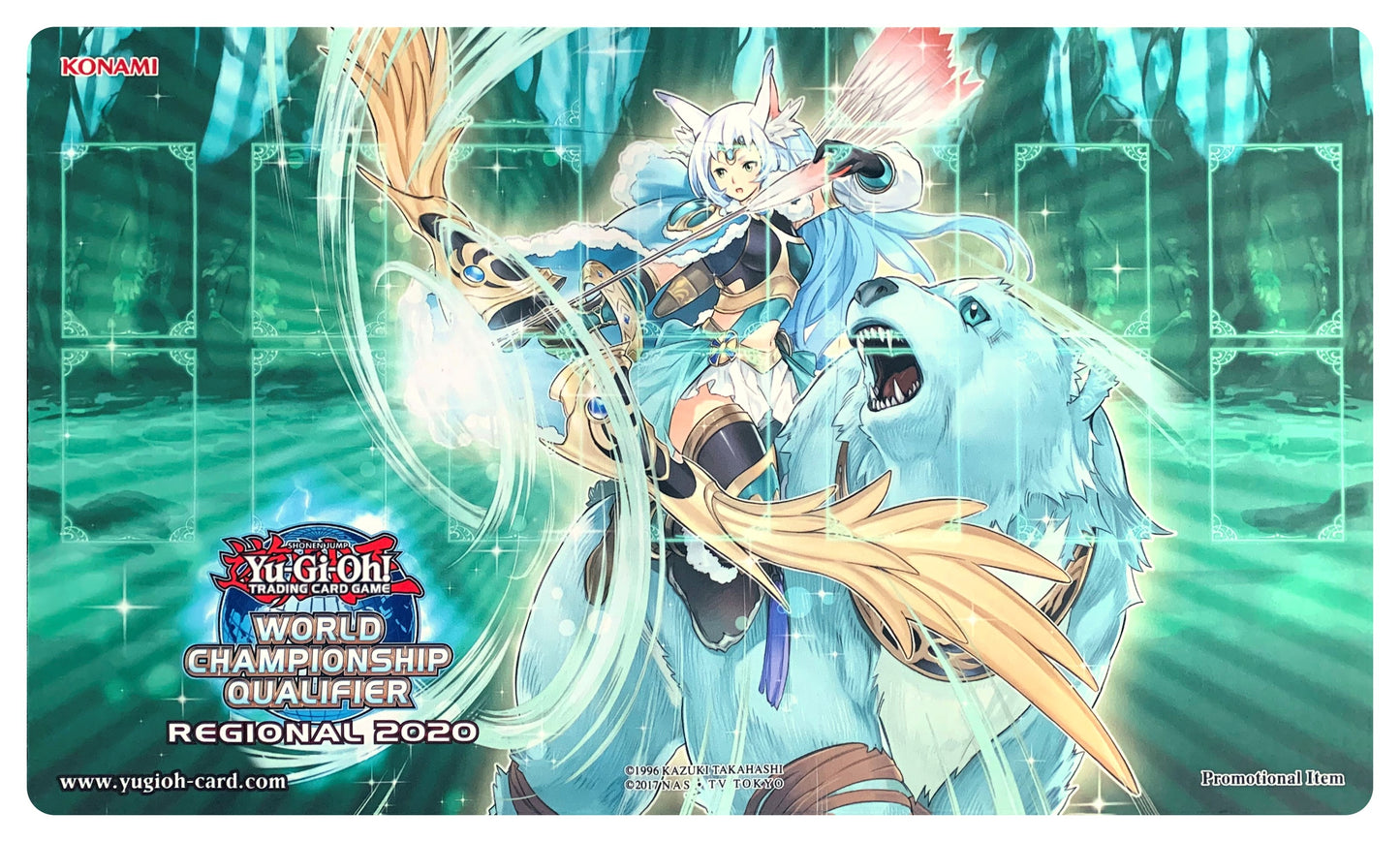 Yu-Gi-Oh! 2020 World Championship Qualifier Playmat: Apollousa Bow of the Goddess - Playmats Sealed