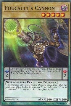 Foucault’s Cannon (4006) (DEM4) - YuGiOh Single