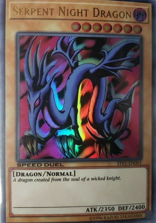 Serpent Night Dragon (2001) (STP2) - YuGiOh Single