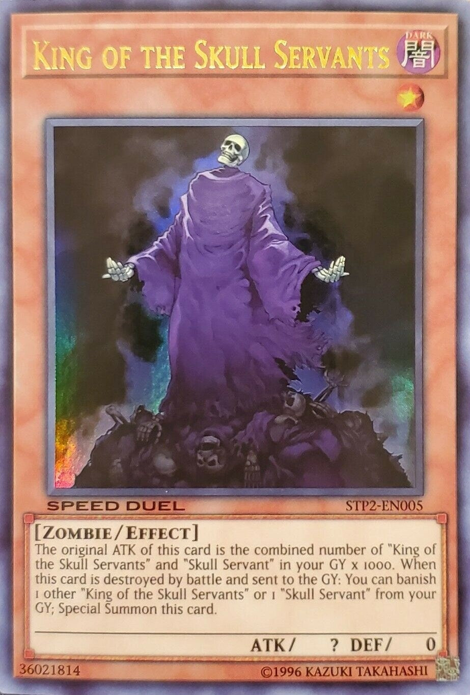 King of the Skull Servants (2005) (STP2) - YuGiOh Single