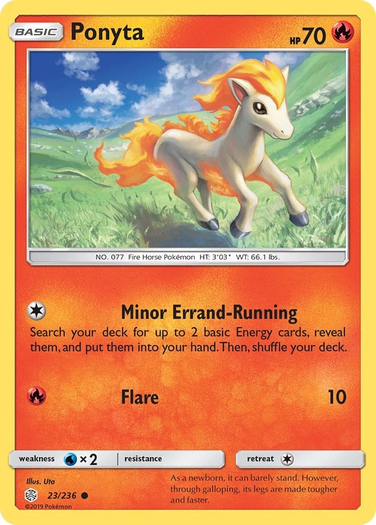 Image for Ponyta (23/236) (SM - Cosmic Eclipse) - Pokemon