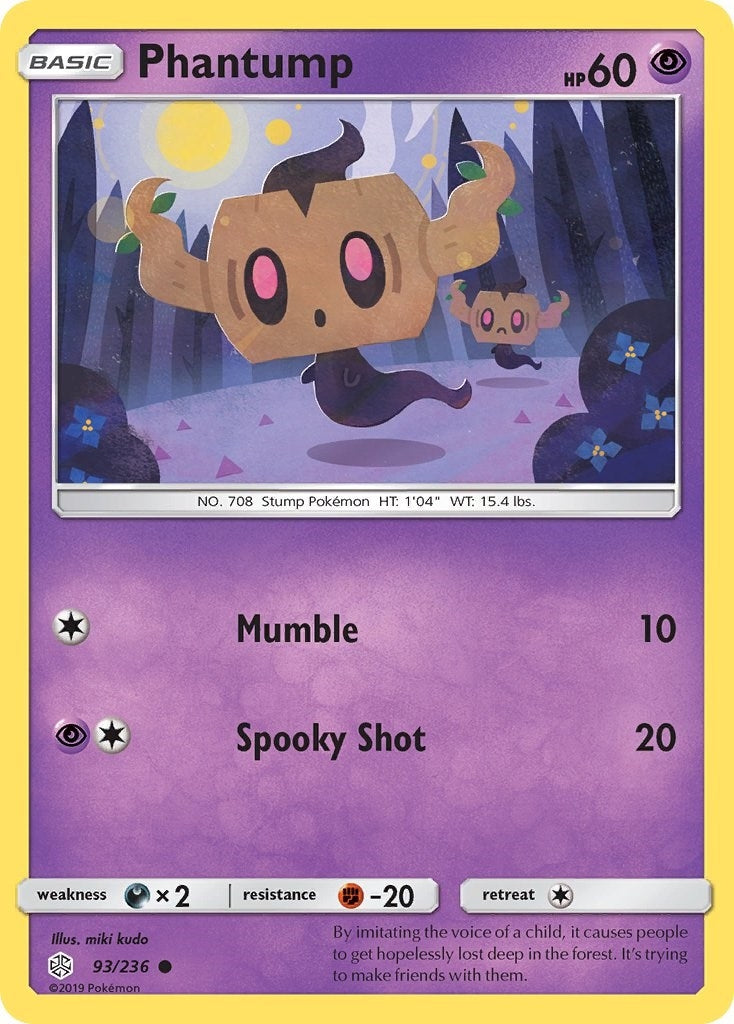 Image for Phantump (93/236) (SM - Cosmic Eclipse) - Pokemon