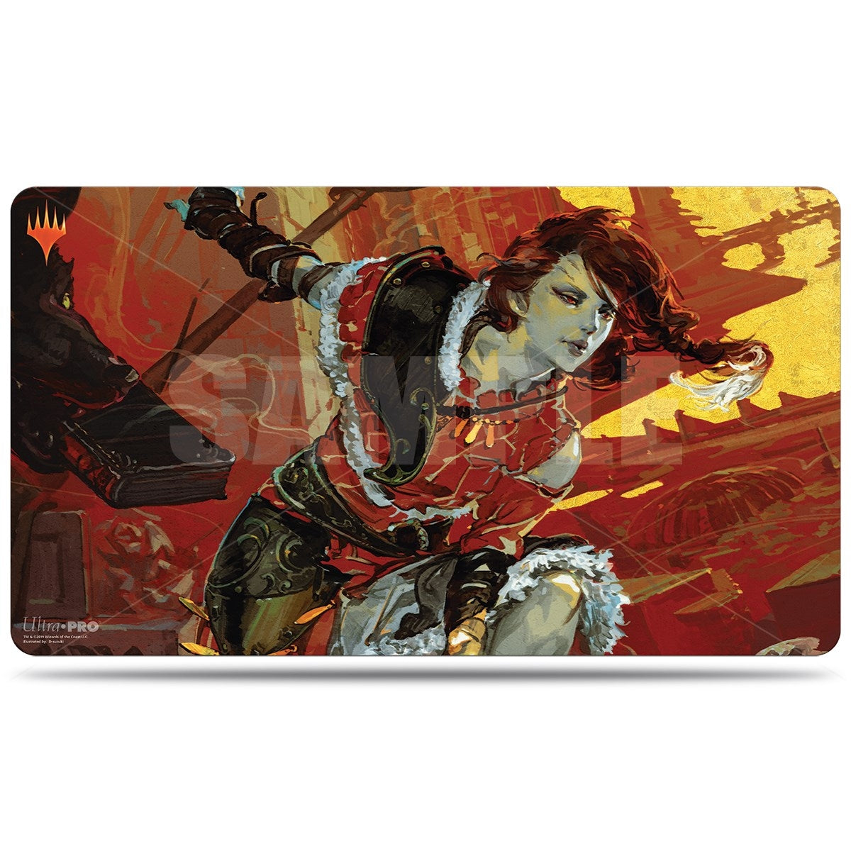 War of the Spark Alternate Art Standard Size Playmat for Magic - Arlinn Kord - Playmats Sealed