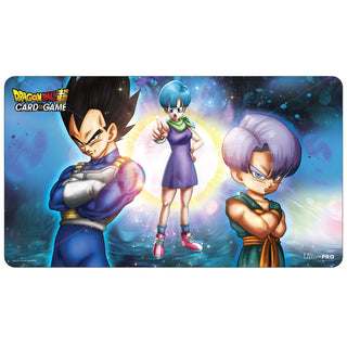 Dragon Ball Super Playmat - Bulma Vegeta and Trunks - Playmats Sealed