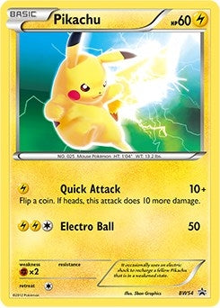 Pikachu - BW54 (BW54) (PR)