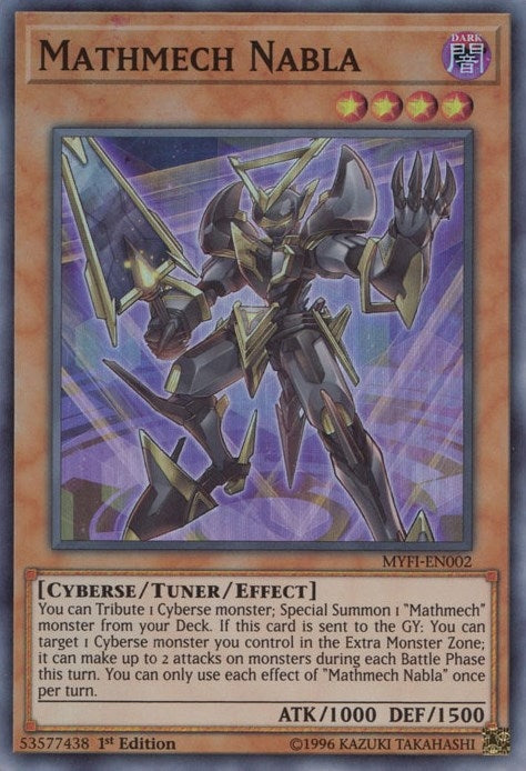 Mathmech Nabla (2) (MYFI) - YuGiOh Single