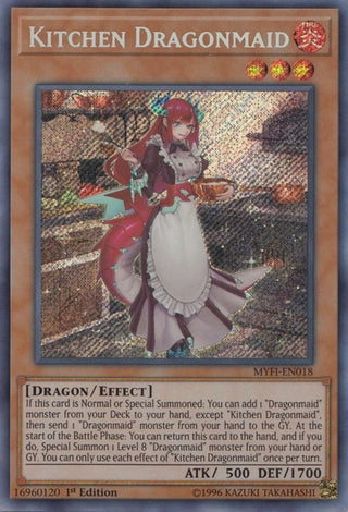 Kitchen Dragonmaid (18) (MYFI) - YuGiOh Single