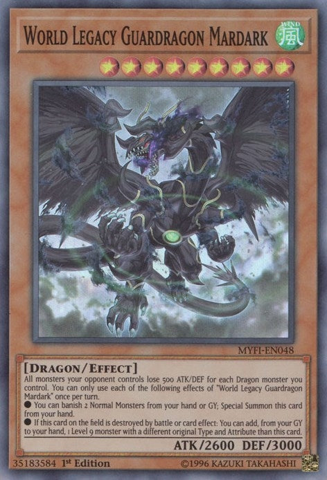 World Legacy Guardragon Mardark (48) (MYFI) - YuGiOh Single