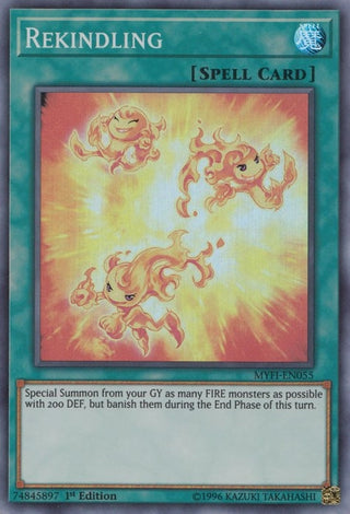 Rekindling (55) (MYFI) - YuGiOh Single