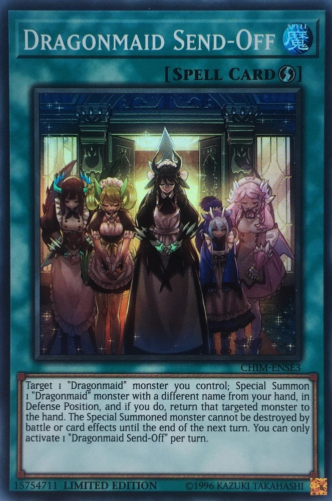 Dragonmaid Send-Off (3) (CHIM) - YuGiOh Single