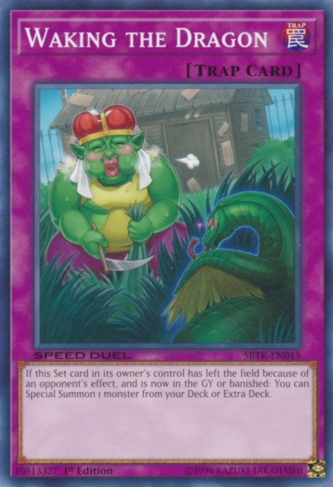 Waking the Dragon (45) (SBTK) - YuGiOh Single