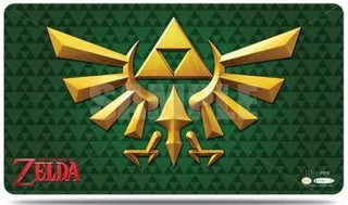 The Legend of Zelda - Green Crest Playmat with Playmat Tube - Playmats Sealed