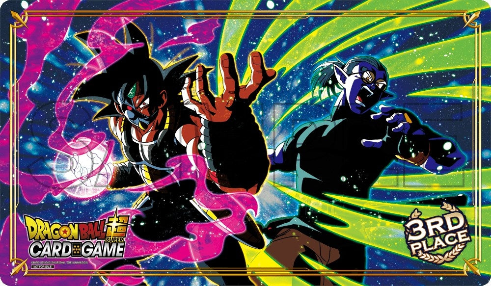 Dragon Ball Super: OTAKON 2019 Team Tournament - 3rd Place Playmat featuring Masked Saiyan & Fu - Playmats Sealed