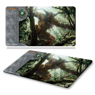 Mana v3 Green Primeval Titan Playmat for Magic - Playmats Sealed