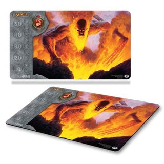 Mana v3 Red Inferno Titan Playmat for Magic - Playmats Sealed