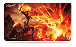 M14 Flames of the Firebrand Playmat for Magic - Playmats Sealed