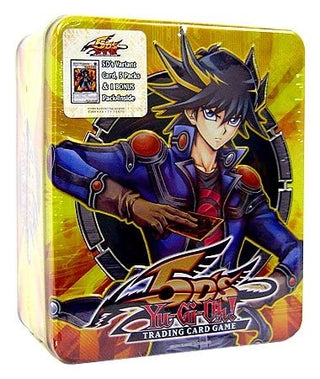 2008 Exclusive Collectors Tin: Yusei (Yellow Version) (CT05) - YuGiOh Sealed