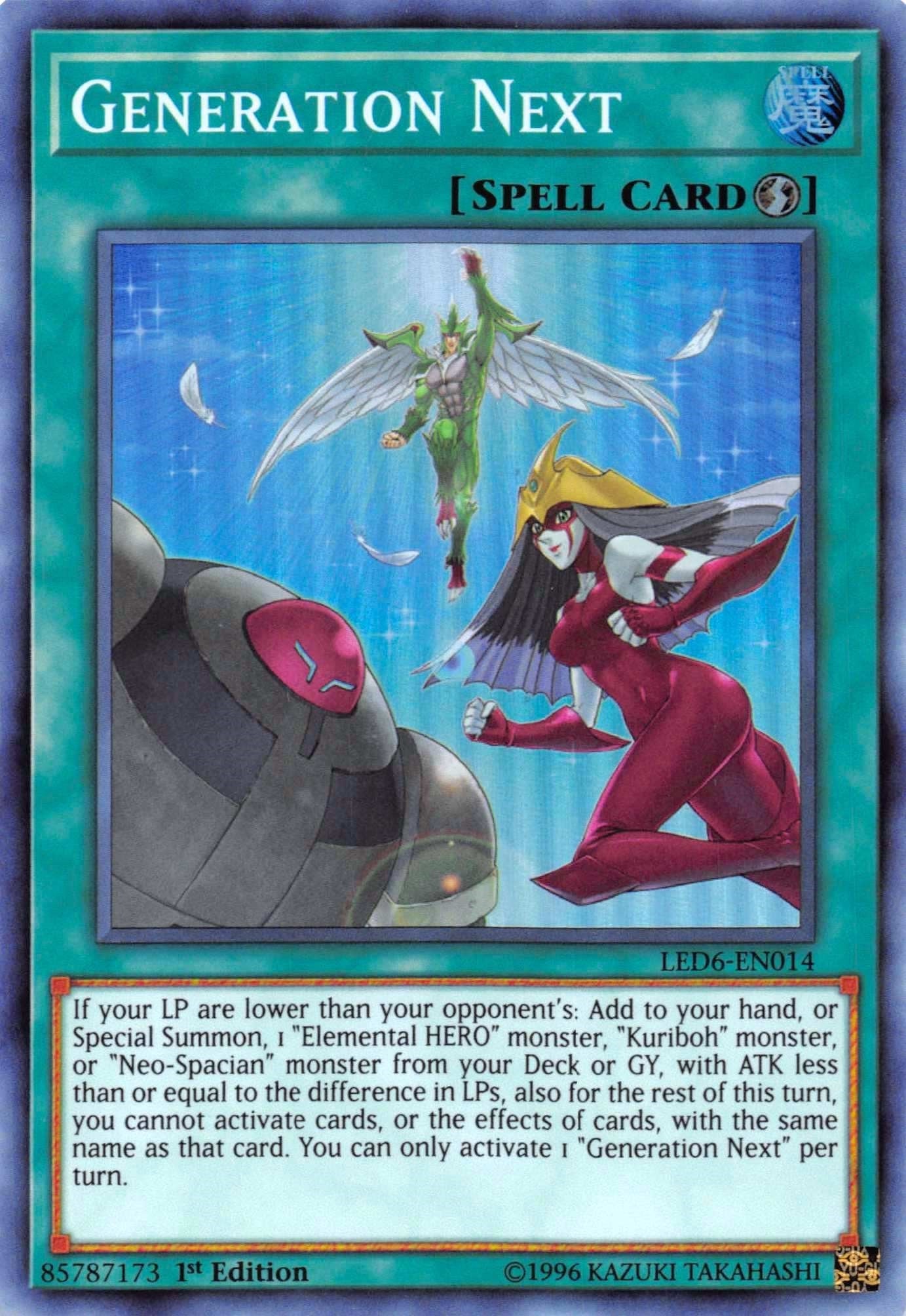 Generation Next (6014) (LED6) - YuGiOh Single