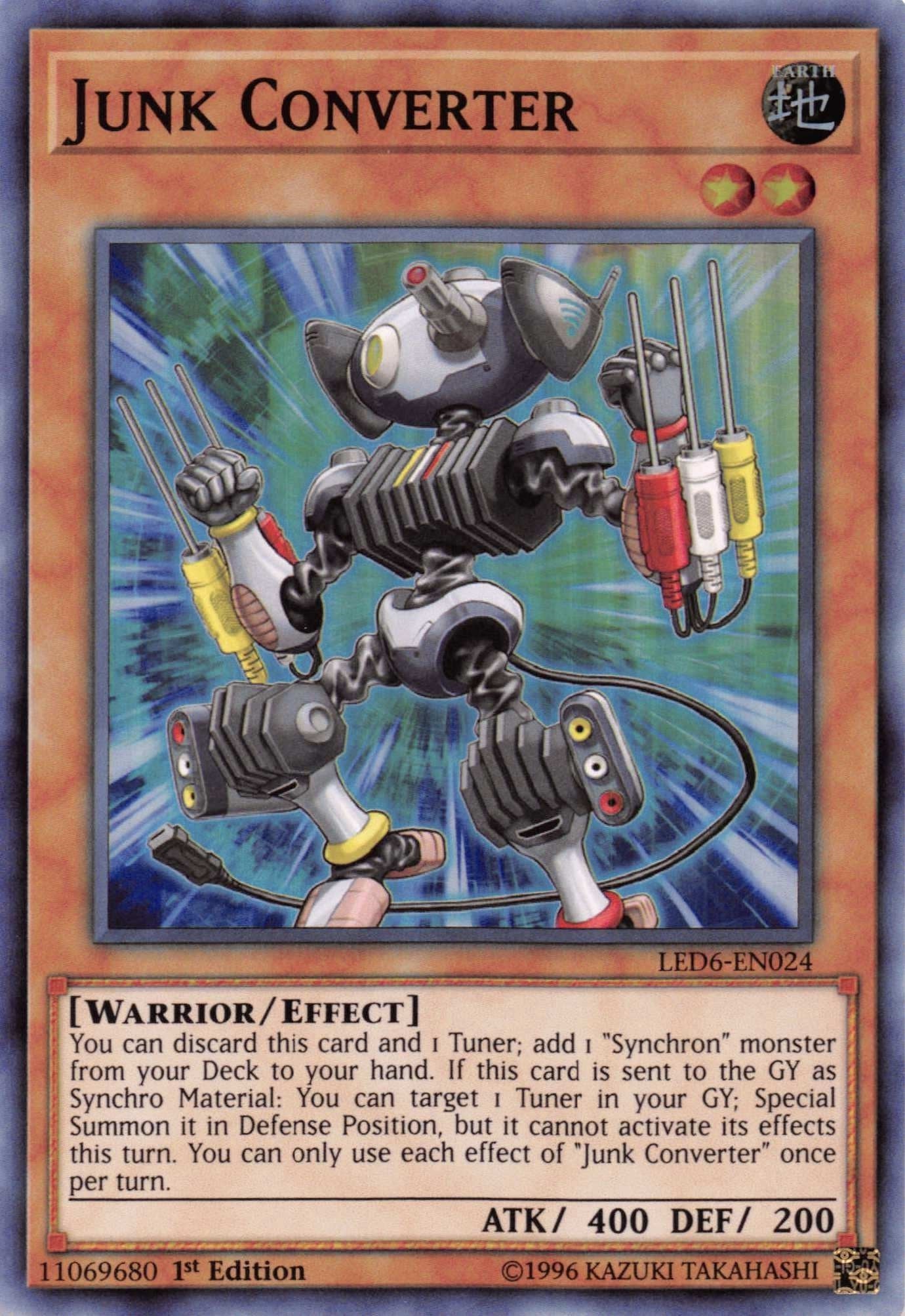 Junk Converter (6024) (LED6) - YuGiOh Single