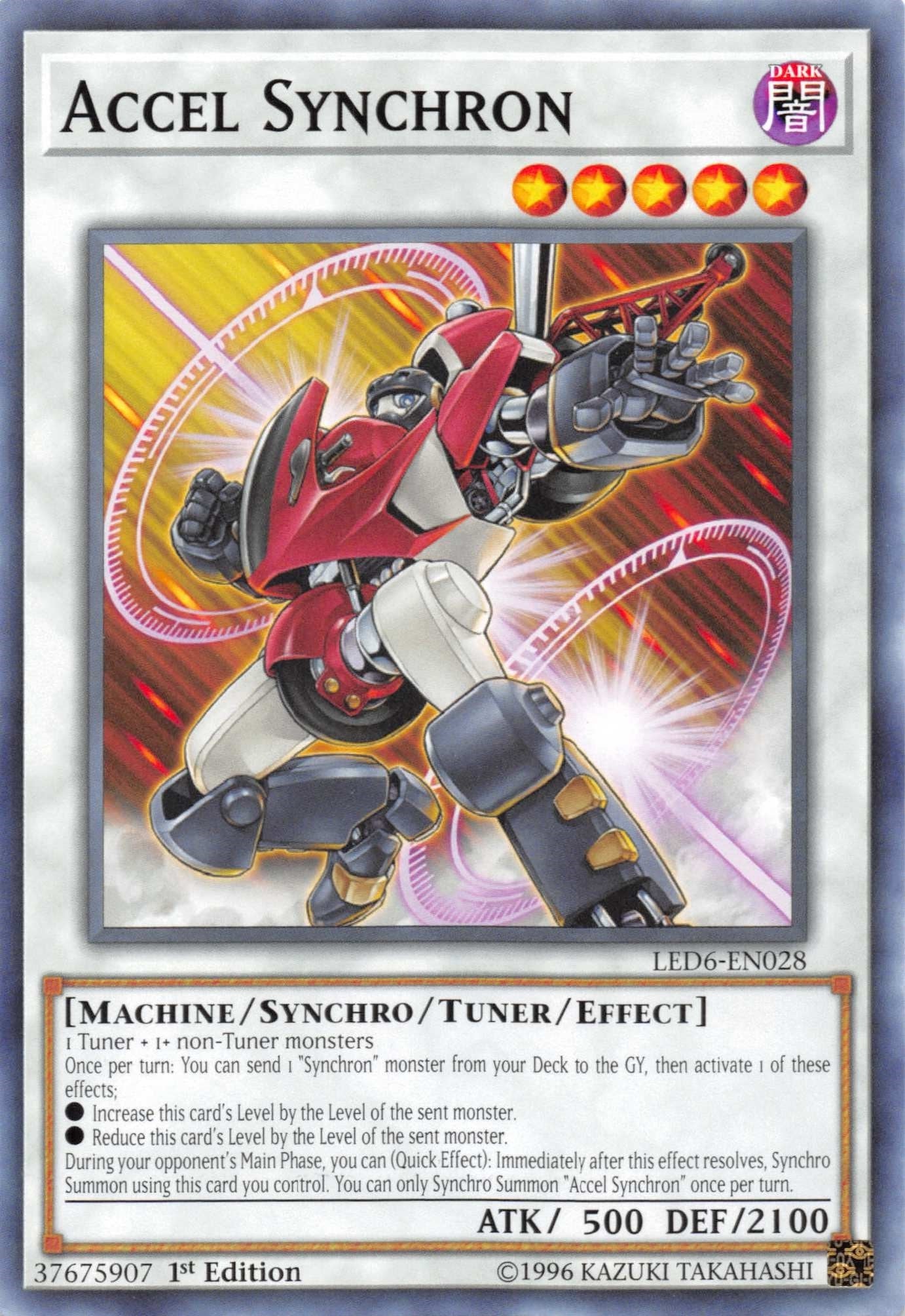 Accel Synchron (6028) (LED6) - YuGiOh Single