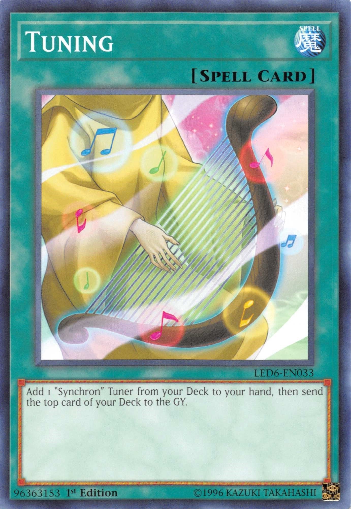 Tuning (6033) (LED6) - YuGiOh Single