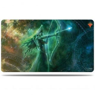 Theros Beyond Death Standard Size Playmat for Magic Alt Art - Nylea Keen-Eyed (Showcase) - Playmats Sealed