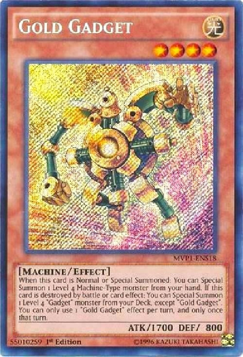 Gold Gadget (118) (MVP1-ENS) - YuGiOh Single