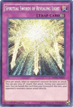 Spiritual Swords of Revealing Light (131) (MVP1-ENS) - YuGiOh Single