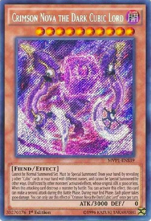 Crimson Nova the Dark Cubic Lord (139) (MVP1-ENS) - YuGiOh Single