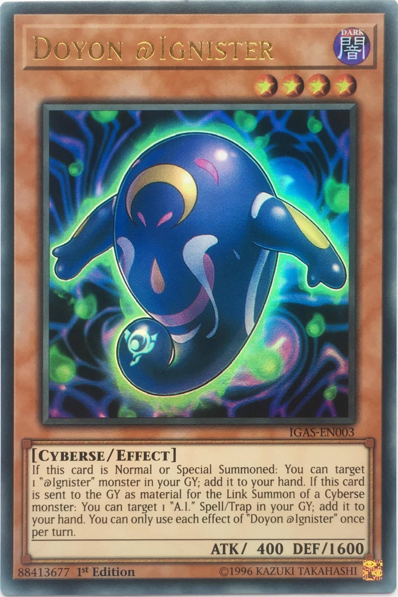 Doyon @Ignister (3) (IGAS) - YuGiOh Single