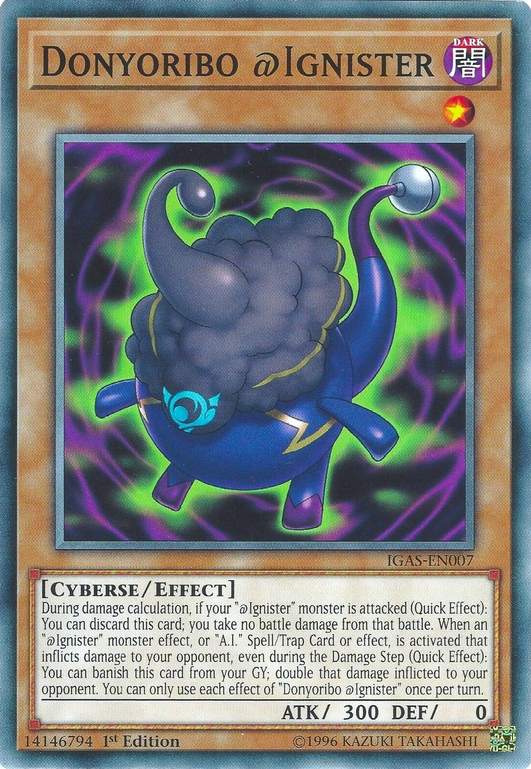 Donyoribo @Ignister (7) (IGAS) - YuGiOh Single