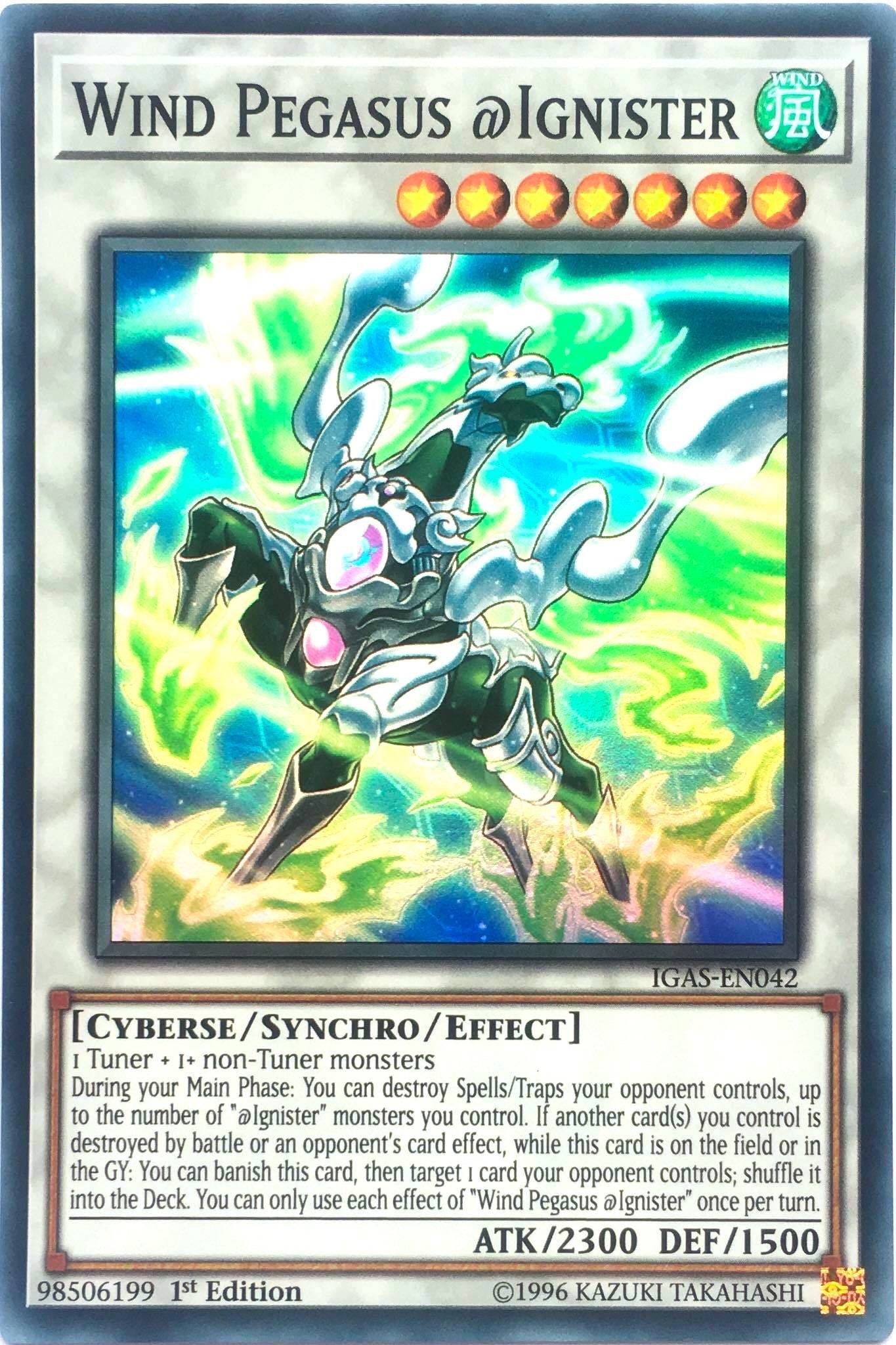 Wind Pegasus @Ignister (42) (IGAS) - YuGiOh Single