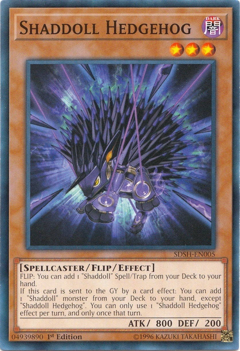 Shaddoll Hedgehog (5) (SDSH) - YuGiOh Single