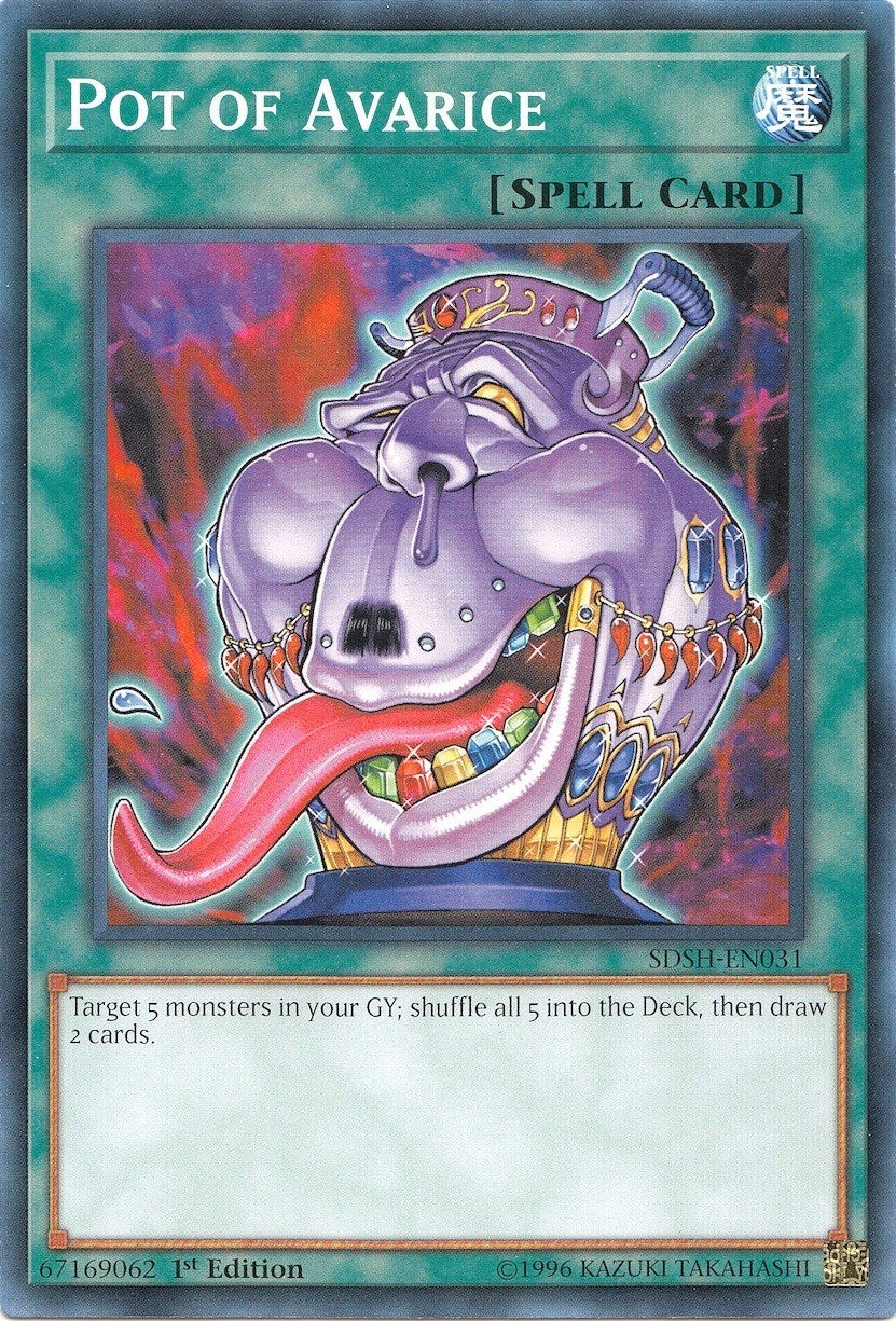 Pot of Avarice (31) (SDSH) - YuGiOh Single
