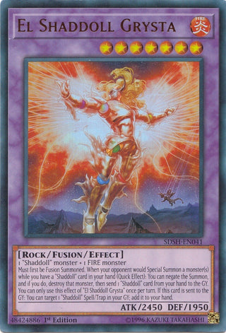 El Shaddoll Grysta (41) (SDSH) - YuGiOh Single