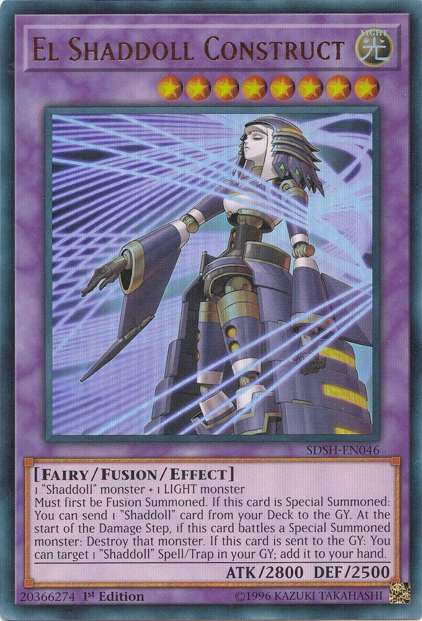 El Shaddoll Construct (46) (SDSH) - YuGiOh Single